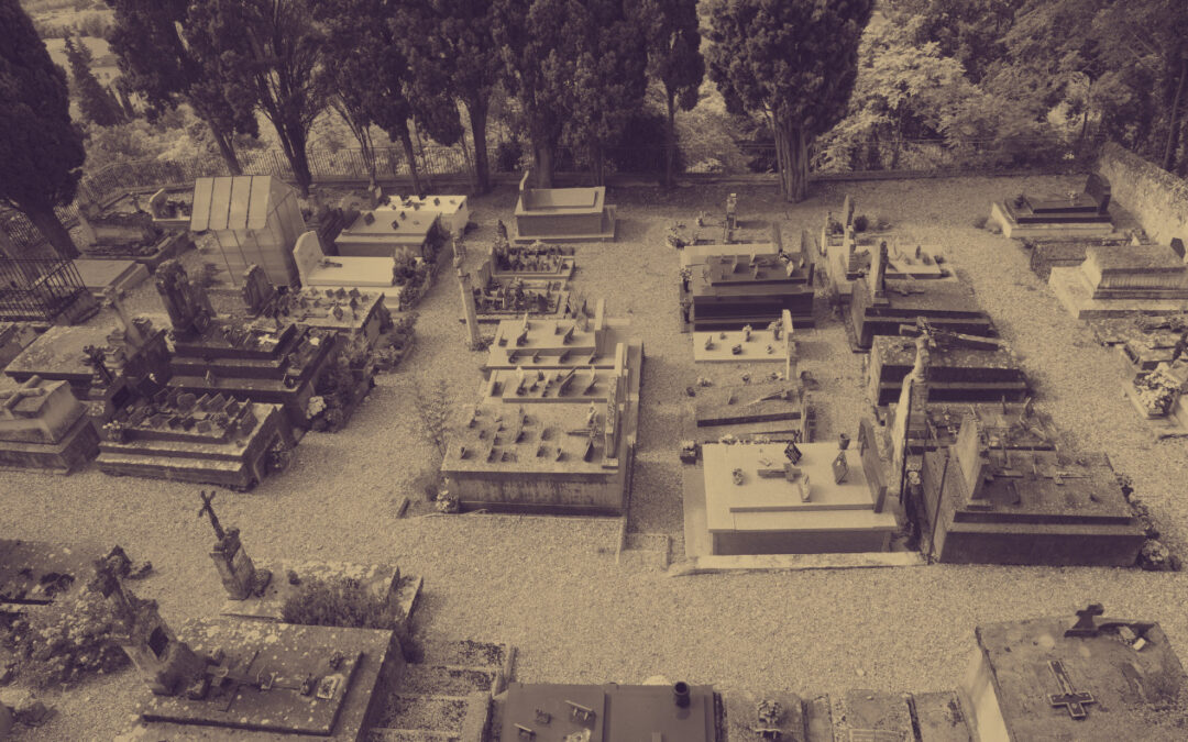 Cimetières en France.